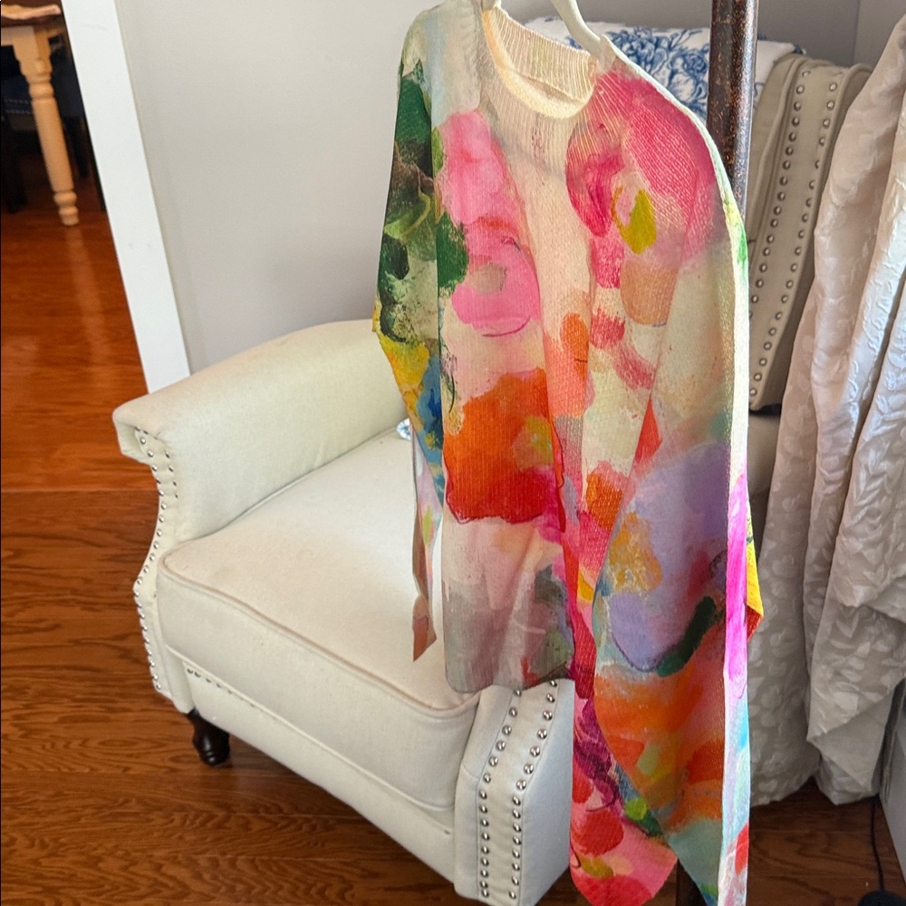 BEST SELLER! LIMITED QUANTITIES! Watercolor Floral Sweater
English Country Gardn - Picture 9 of 15